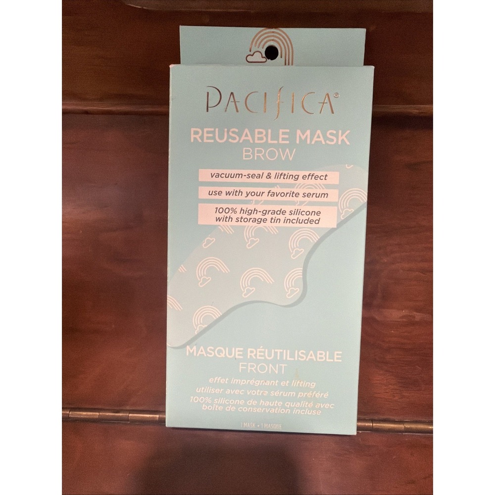 Pacifica Reusable Mask BROW Vacuum-Seal & Lifting Effect 1 Mask With Storage Tin